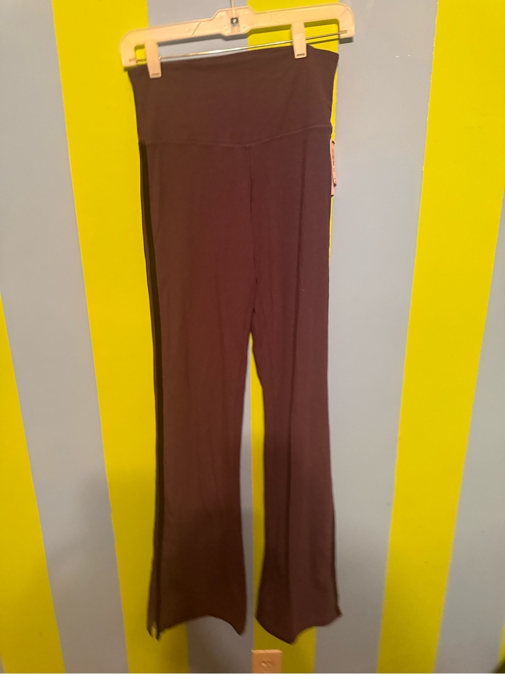 Victoria’s Secret High-Waist Flare Pants - purple